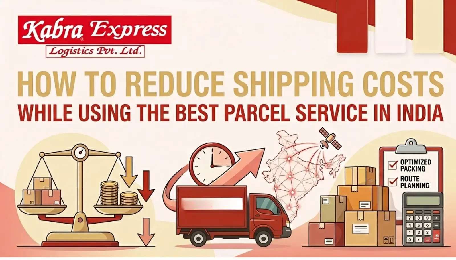 How to reduce shipping costs while using the best parcel service in India — Kabra Express Logistics